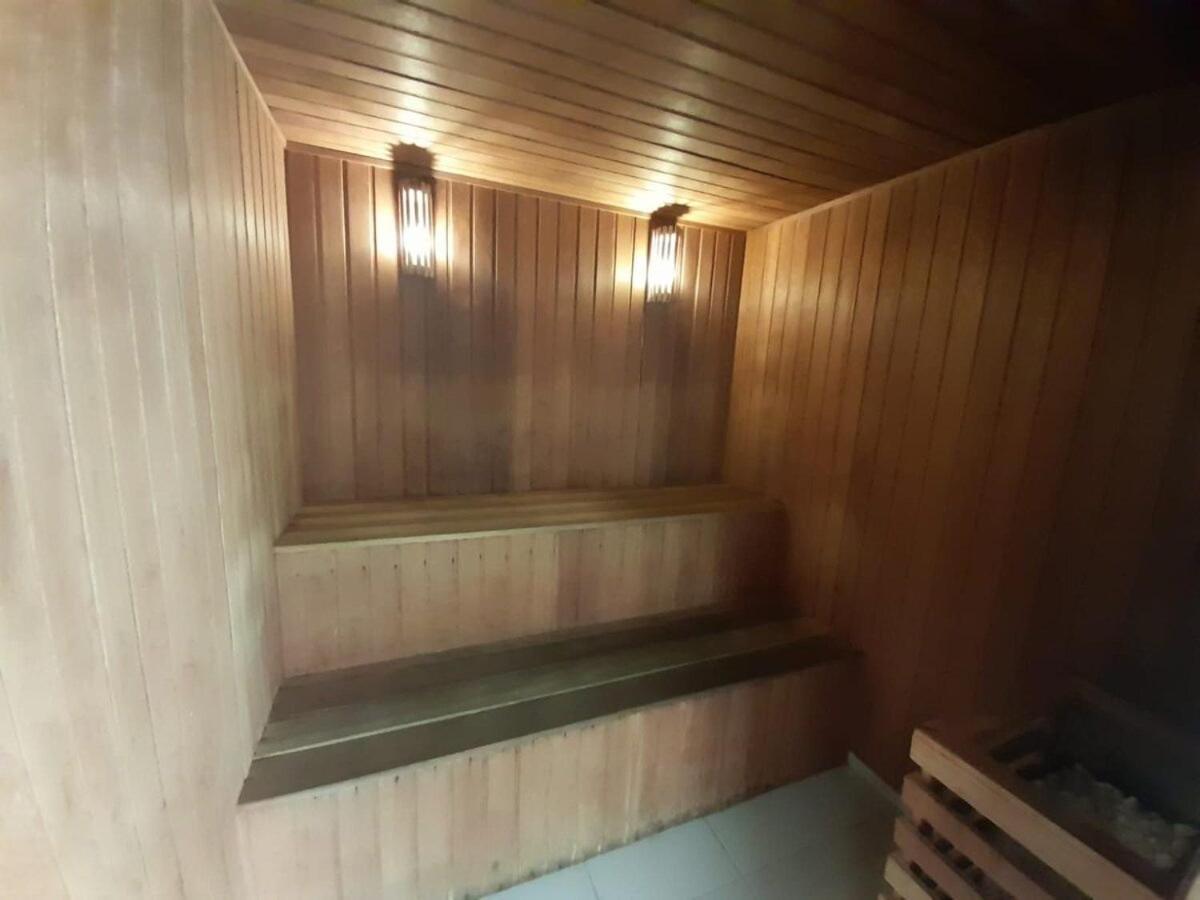 Lazer Completo Com Piscina E Sauna No Gonzaga Santos  Exterior photo