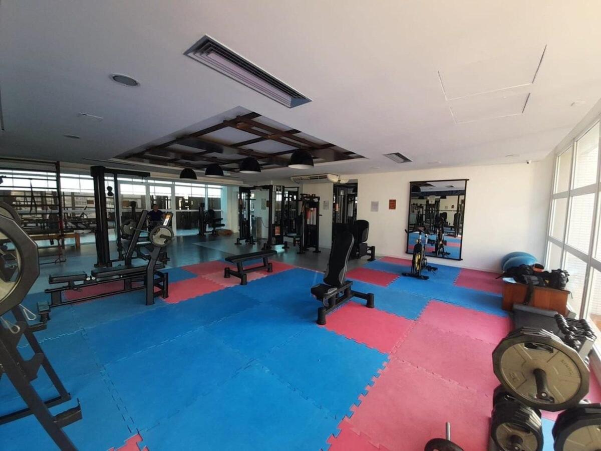 Lazer Completo Com Piscina E Sauna No Gonzaga Santos  Exterior photo