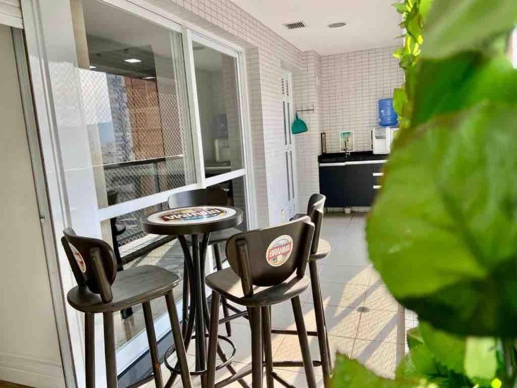 Lazer Completo Com Piscina E Sauna No Gonzaga Santos  Exterior photo